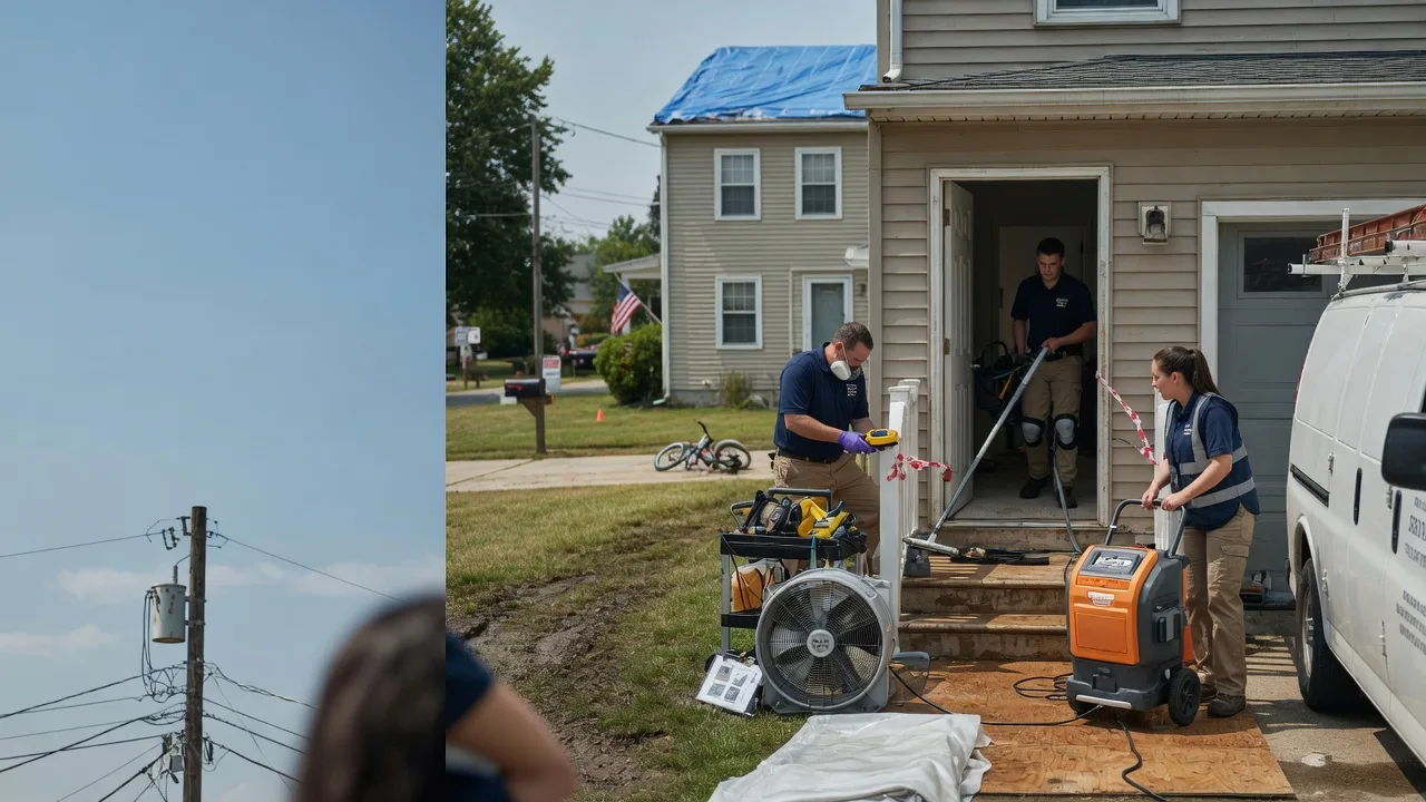Water Damage Repair in Cowen, WV near me